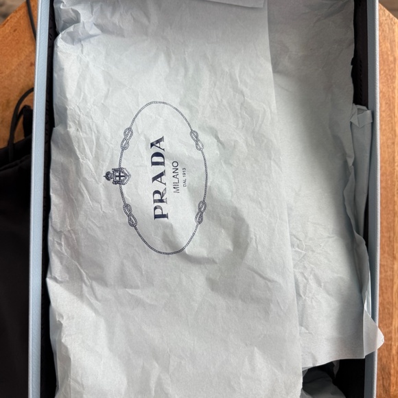 Prada Patent Leather Bow Sandals Size: 38 - Picture 3 of 16